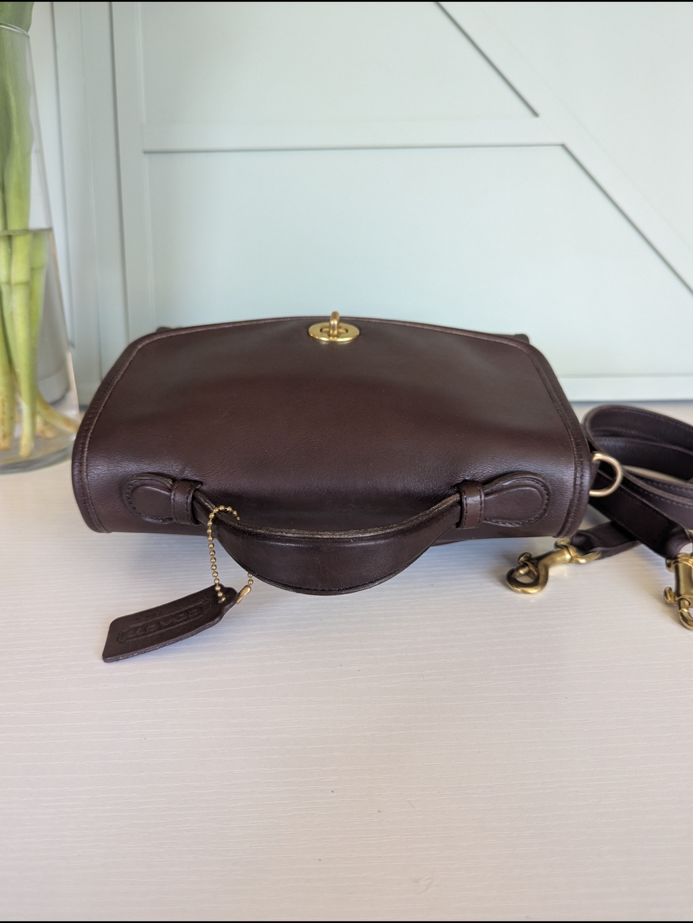 Vintage Coach Court Bag (style number 9870), - Picture 9 of 15